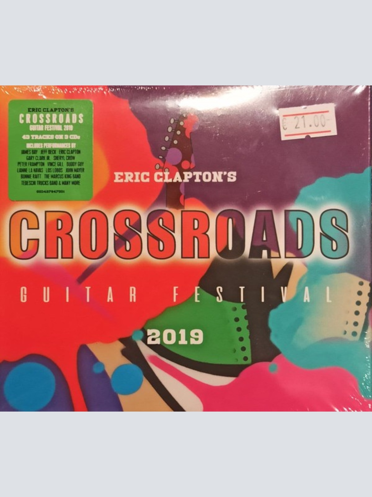 3xCD, Album Eric Clapton - Eric Clapton's Crossroads Guitar Festival 2019