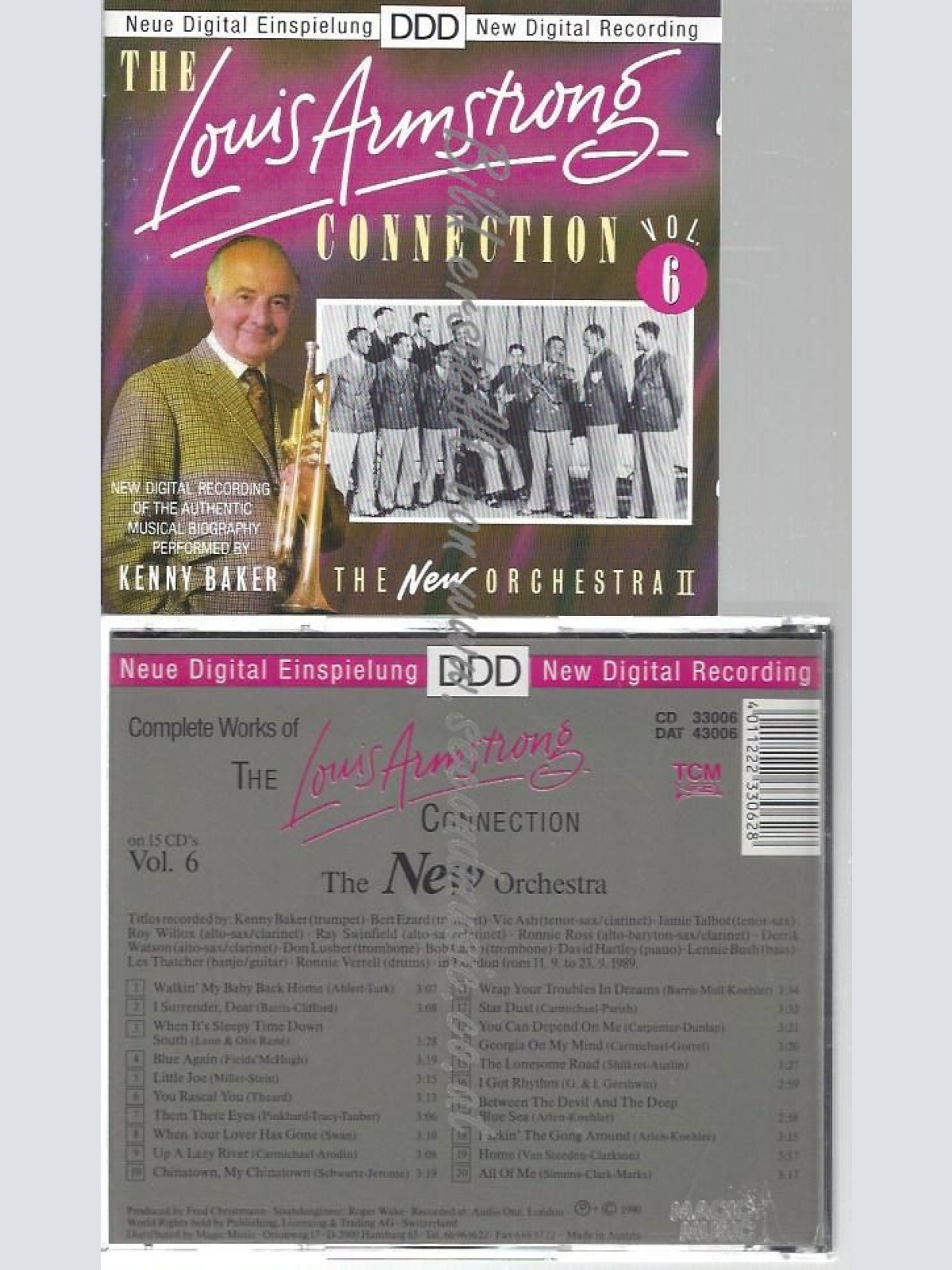 CD--the louis armstrong connection