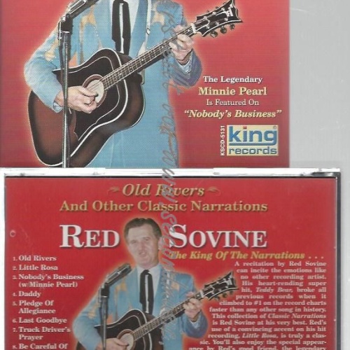 CD--RED SOVINE--    OLD RIVERS & OTHER CLASSIC NAR |