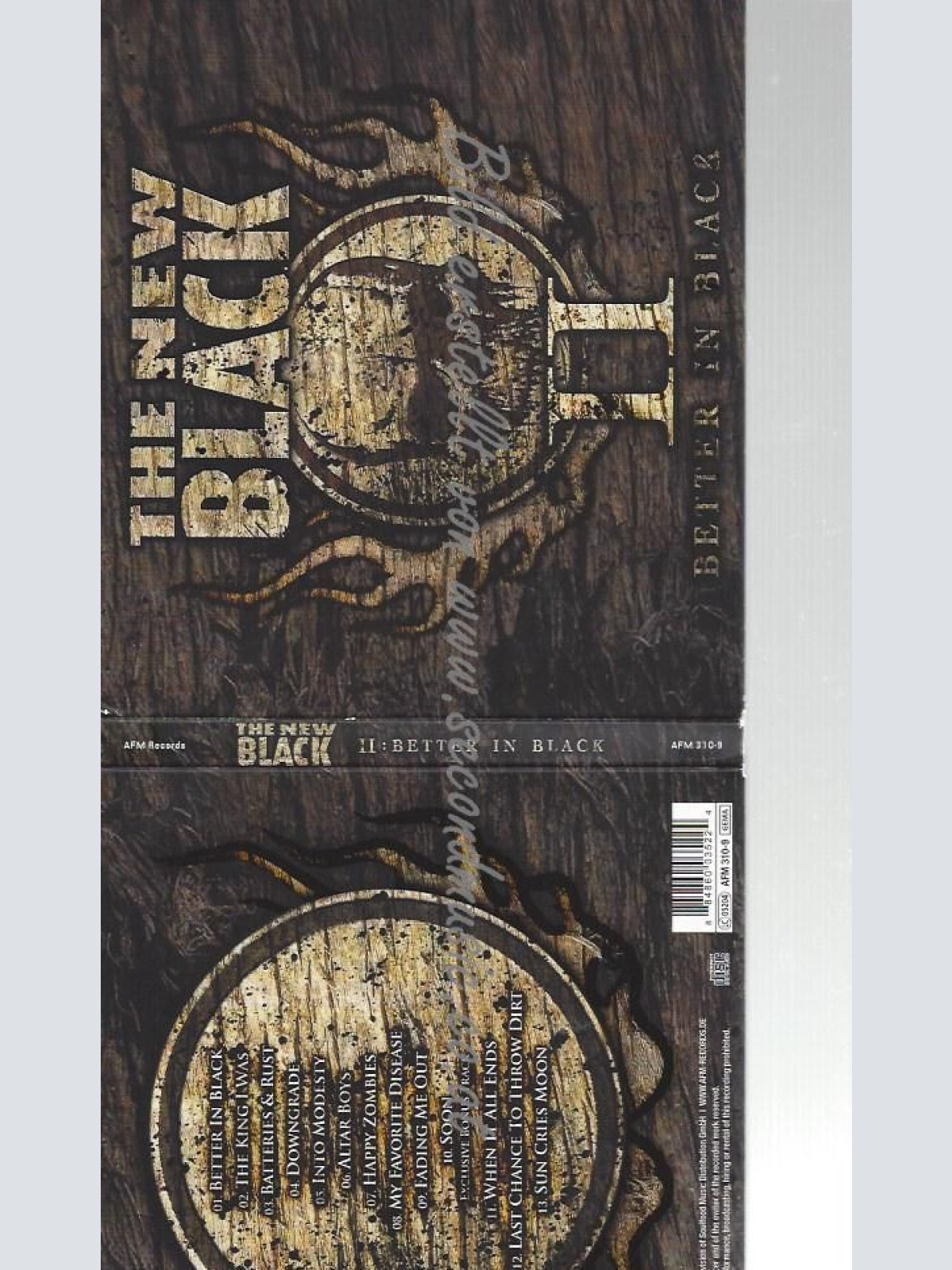 CD--THE NEW BLACK--    II: BETTER IN BLACK