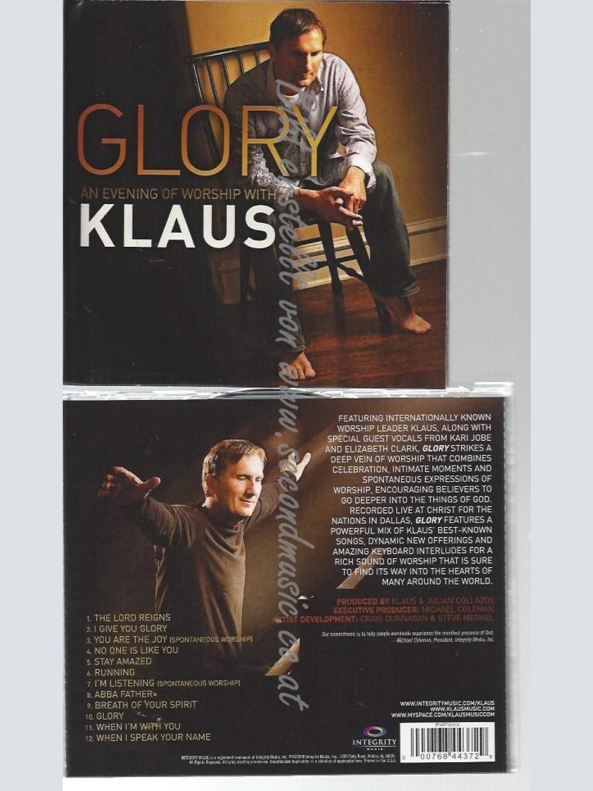 CD--KLAUS--    GLORY |