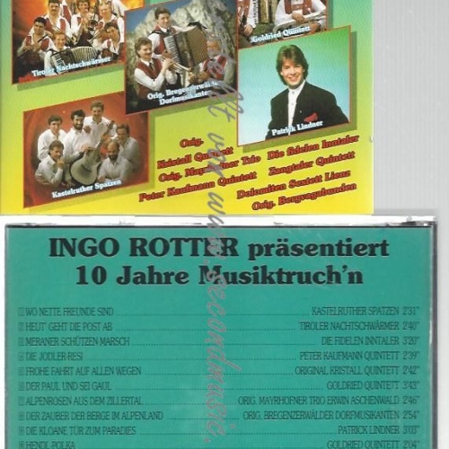 CD--Ingo Rotter präsentiert 10 Jahre Musiktruch'n