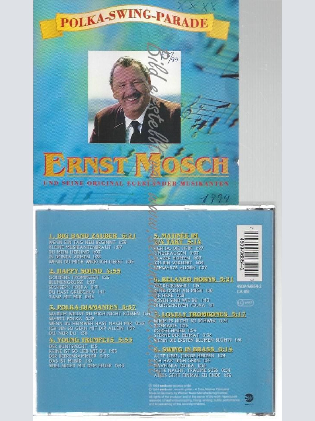 CD--ERNST MOSCH--    POLKA-SWING-PARADE