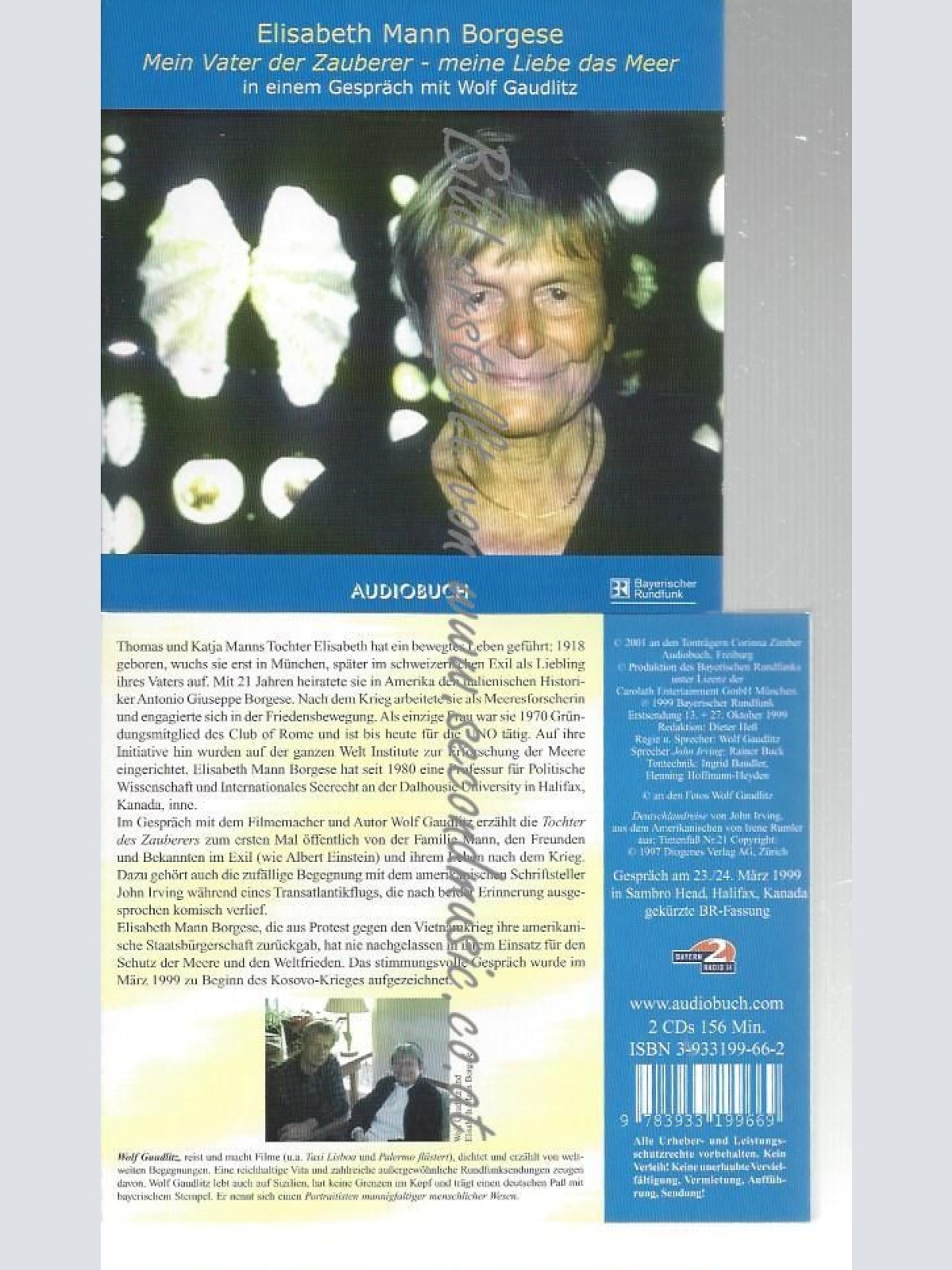 CD--  ELISABETH MANN-    MEIN VATER DER ZAUBERER, MEINE LIEBE DAS MEER,