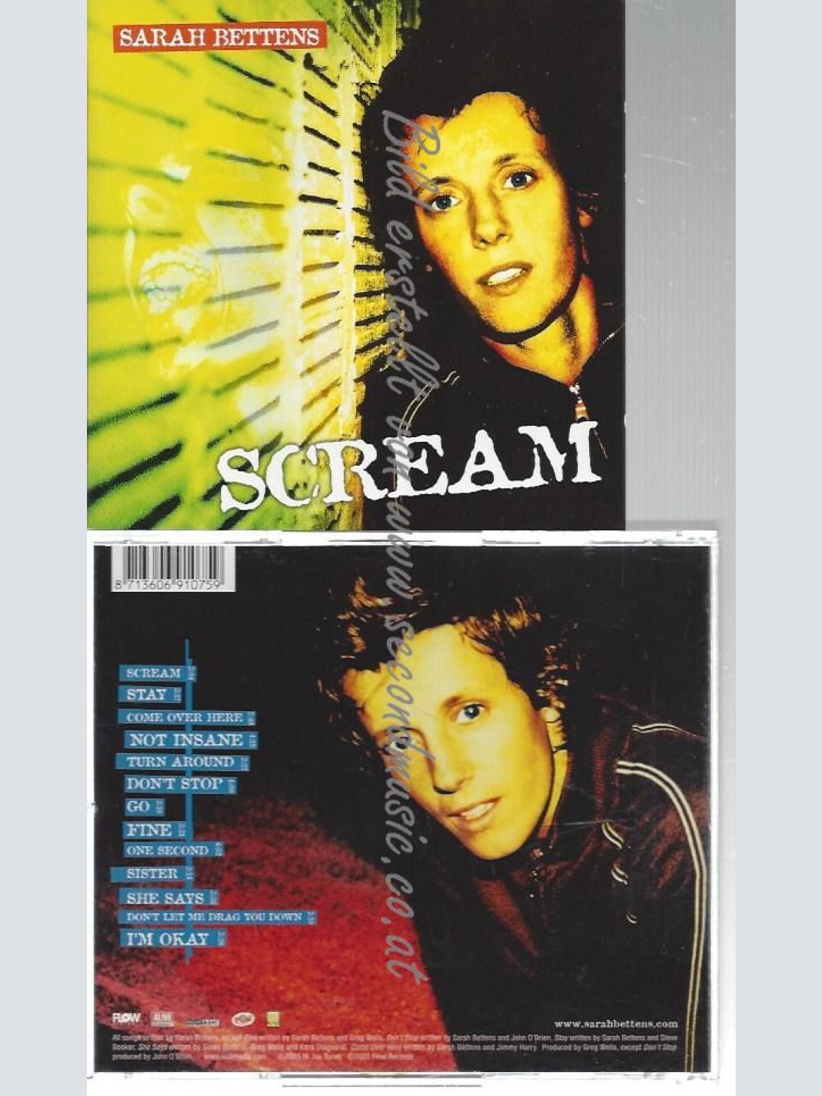 CD--SARAH BETTENS--    SCREAM