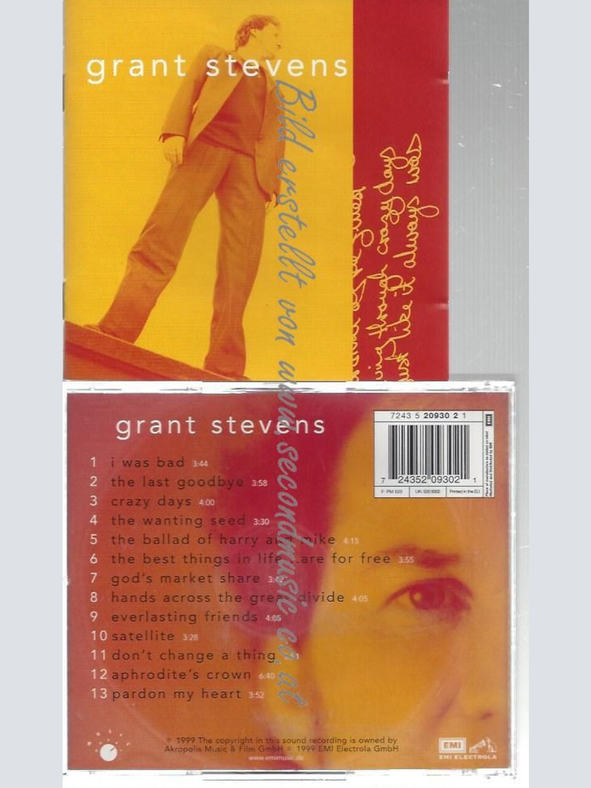 CD--STEVENS,GRANT--    GRANT STEVENS