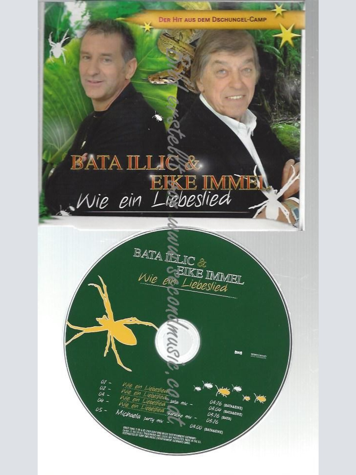 CD--Wie ein Liebeslied  // Bata Illic