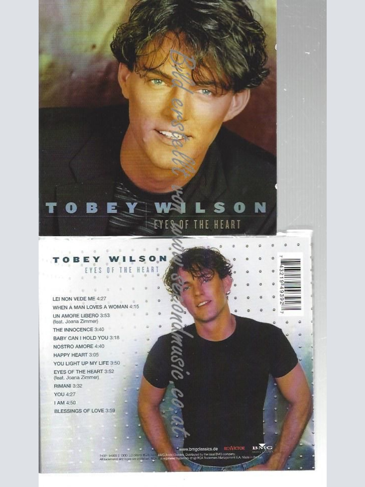 CD--TOBEY WILSON--    EYES OF THE HEART