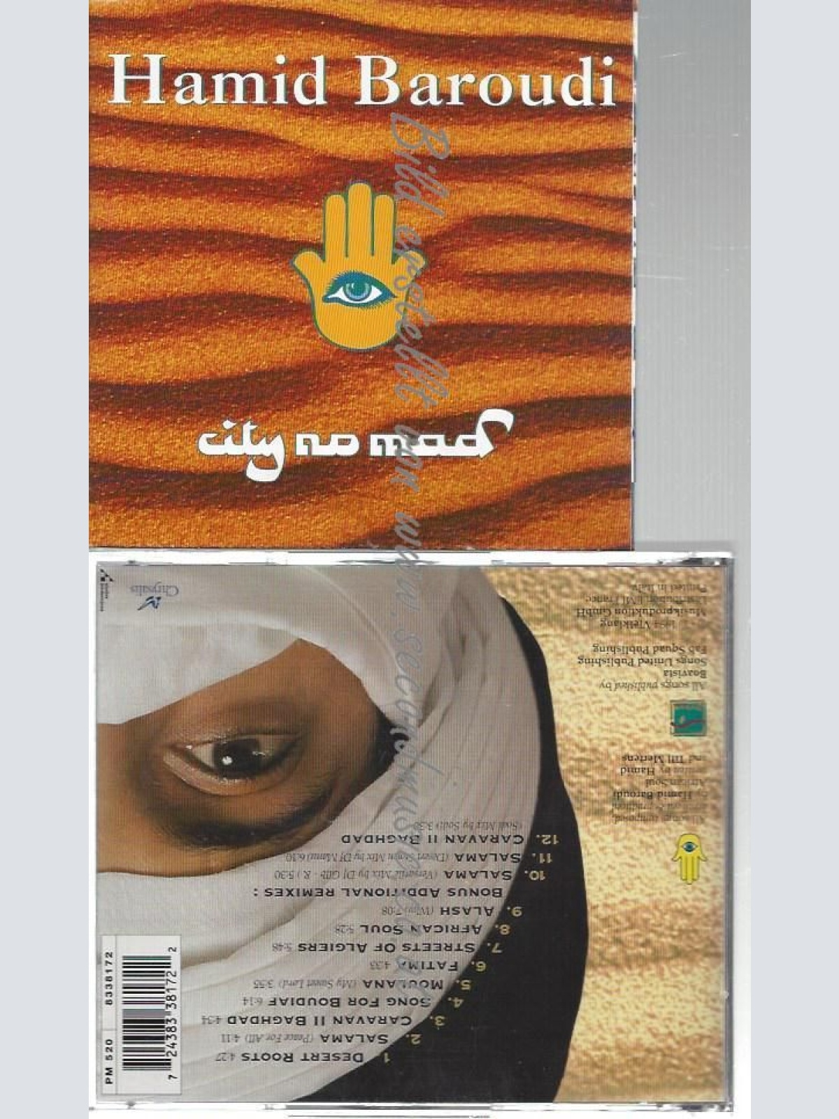 CD--HAMID BAROUDI--    CITY NO MAD