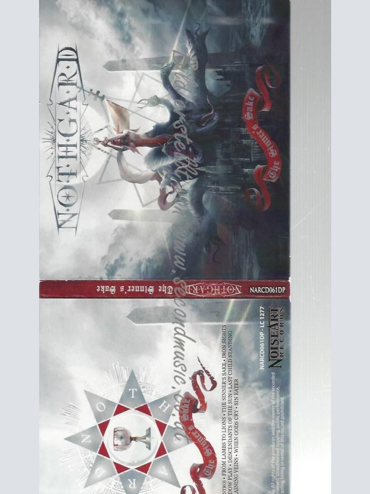 CD--NOTHGARD--    THE SINNER'S SAKE
