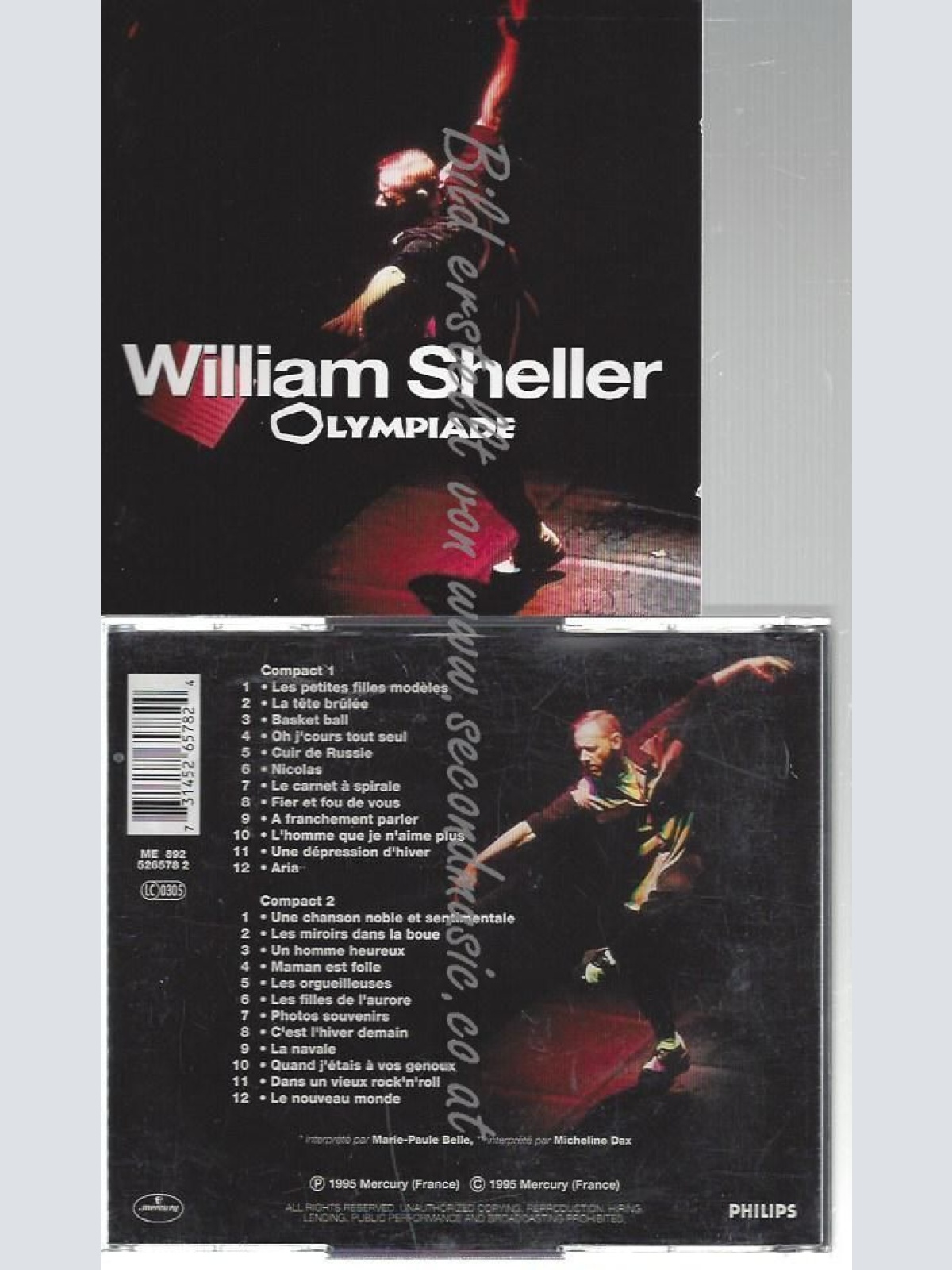 CD-- William Sheller – Olympiade