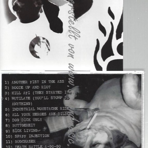 CD--CAUSTIC--    BOOZE UP & RIOT |