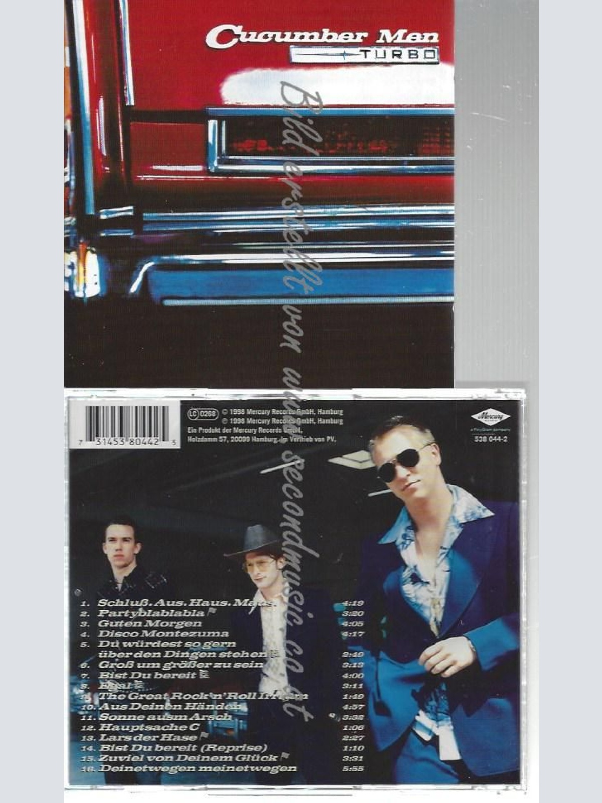 CD--CUCUMBER MEN--    TURBO