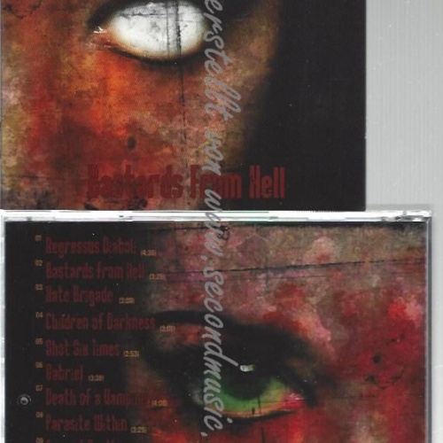 CD--LAID IN ASHES--    BASTARDS FROM HELL