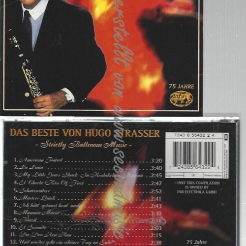 CD--HUGO STRASSER - UND SEIN TANZORCHESTER--    DAS BESTE