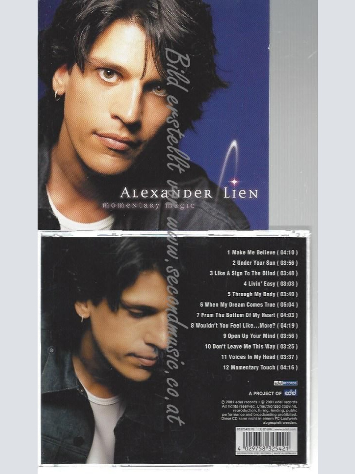 CD--LIEN,ALEXANDER--    MOMENTARY MAGIC