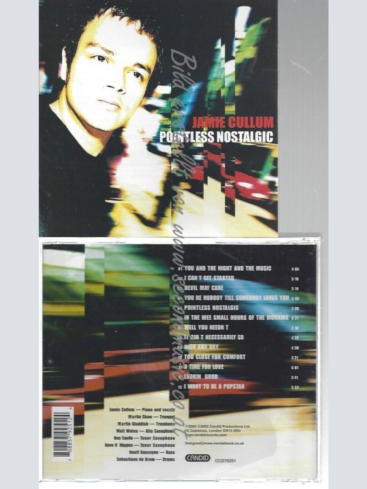 CD--JAMIE CULLUM--    POINTLESS NOSTALGIC