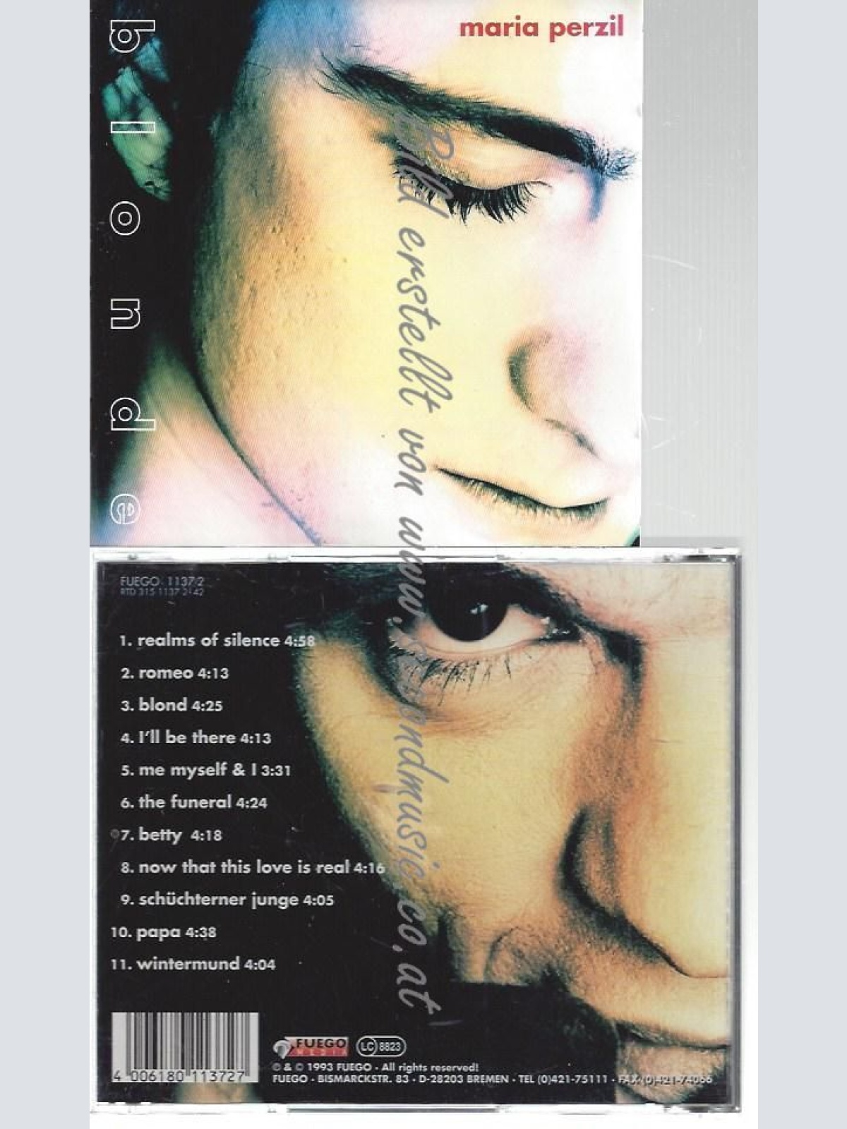 CD--MARIA PERZIL--    BLONDE