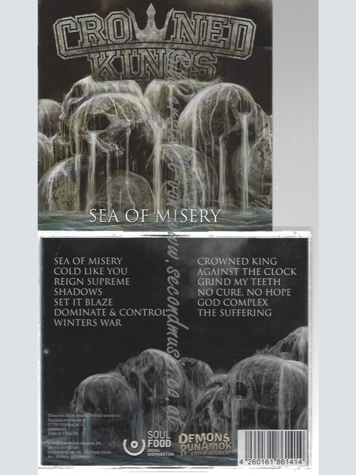 CD--CROWNED KINGS--    SEA OF MISERY