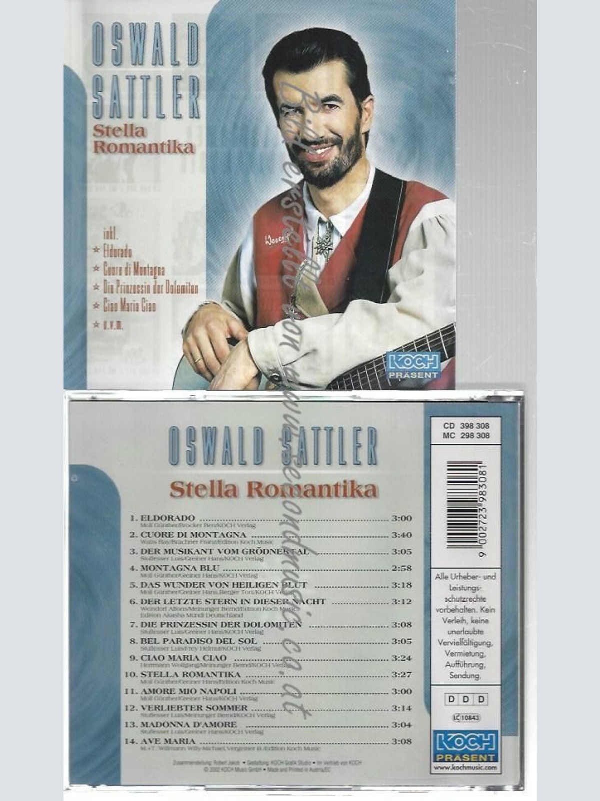 CD--OSWALD SATTLER--    STELLA ROMANTIKA