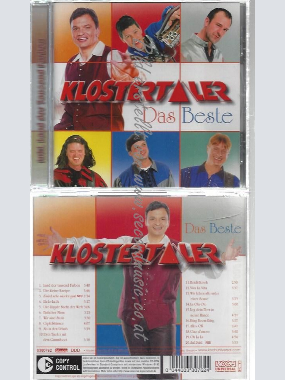 CD--KLOSTERTALER --    DAS BESTE