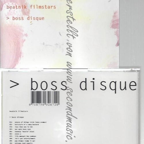 CD--BEATNIK FILMSTARS--    BOSS DISQUE