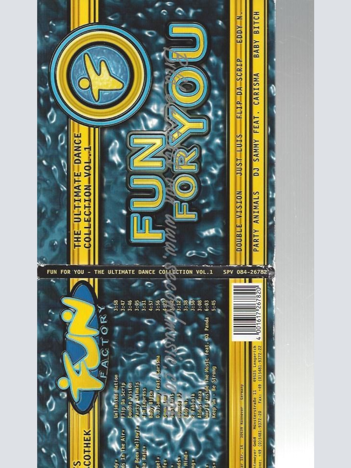 CD--FUN FOR YOU --THE ULTIMATE DANCE COLLECTION 1