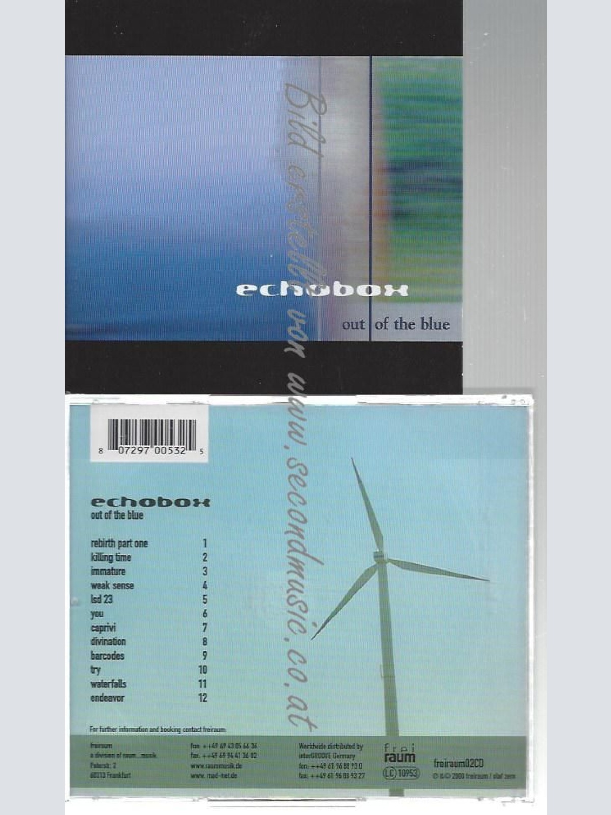 CD--ECHOBOX--    OUT OF THE BLUE