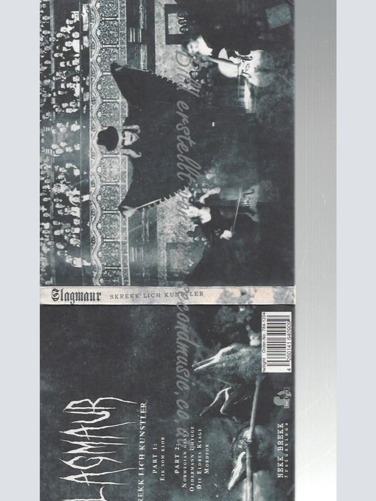 CD--SLAGMAUR--    SKREKK LICH KUNSTLER