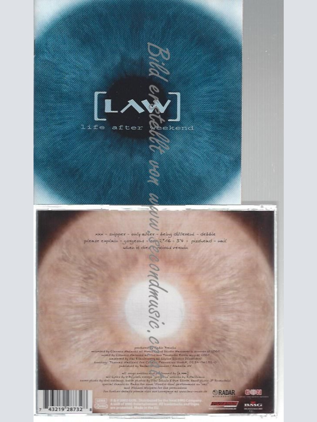 CD--Life After Weekend //  Law