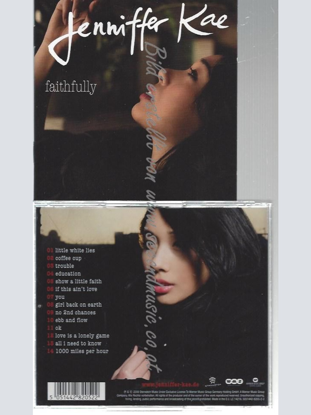 CD--JENNIFFER KAE--    FAITHFULLY [NEW VERSION]