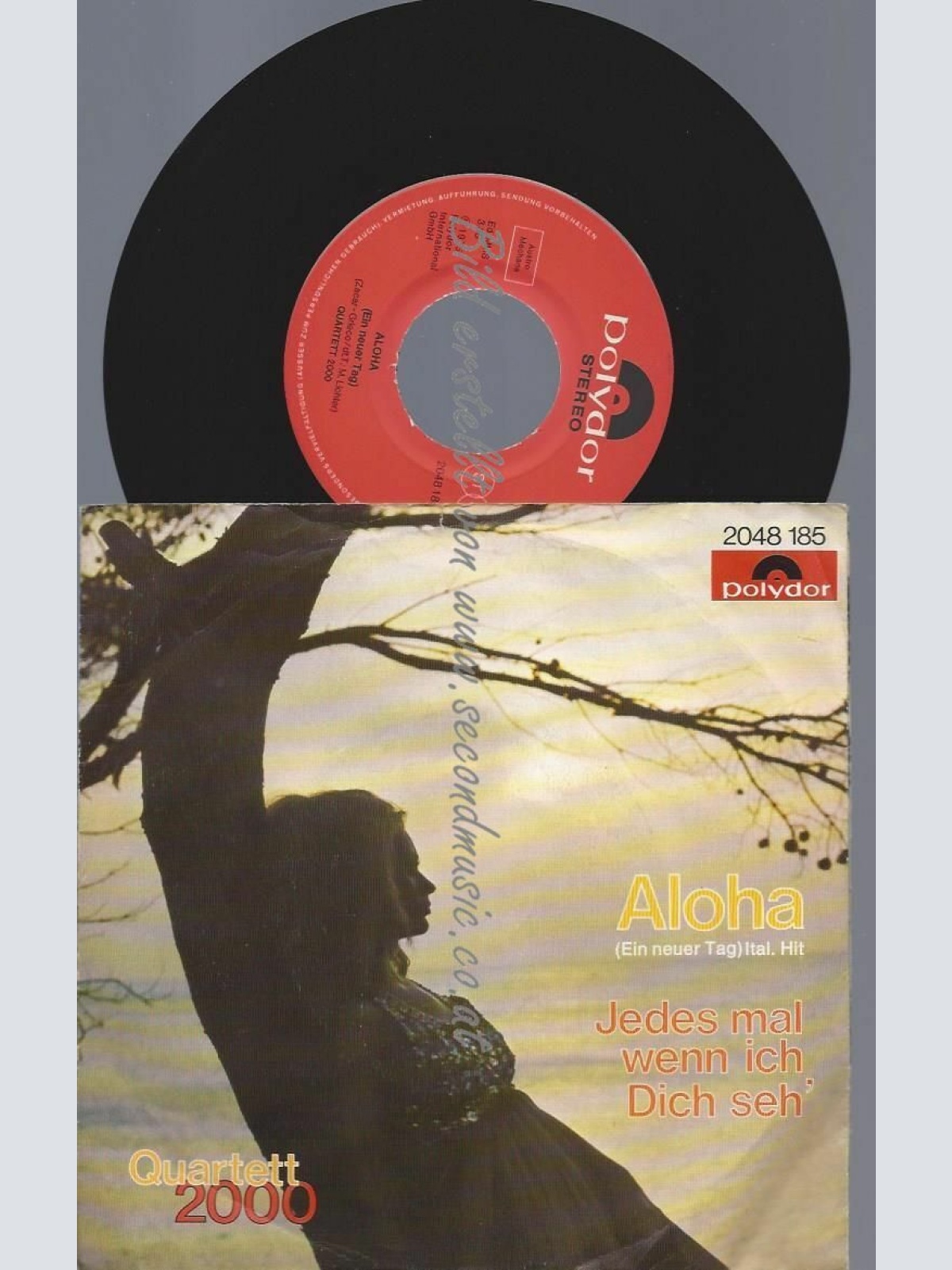 7"  QUARTETT 2000 ALOHA / RICHARD ÖSTERREICHER / MARIKA LICHTER