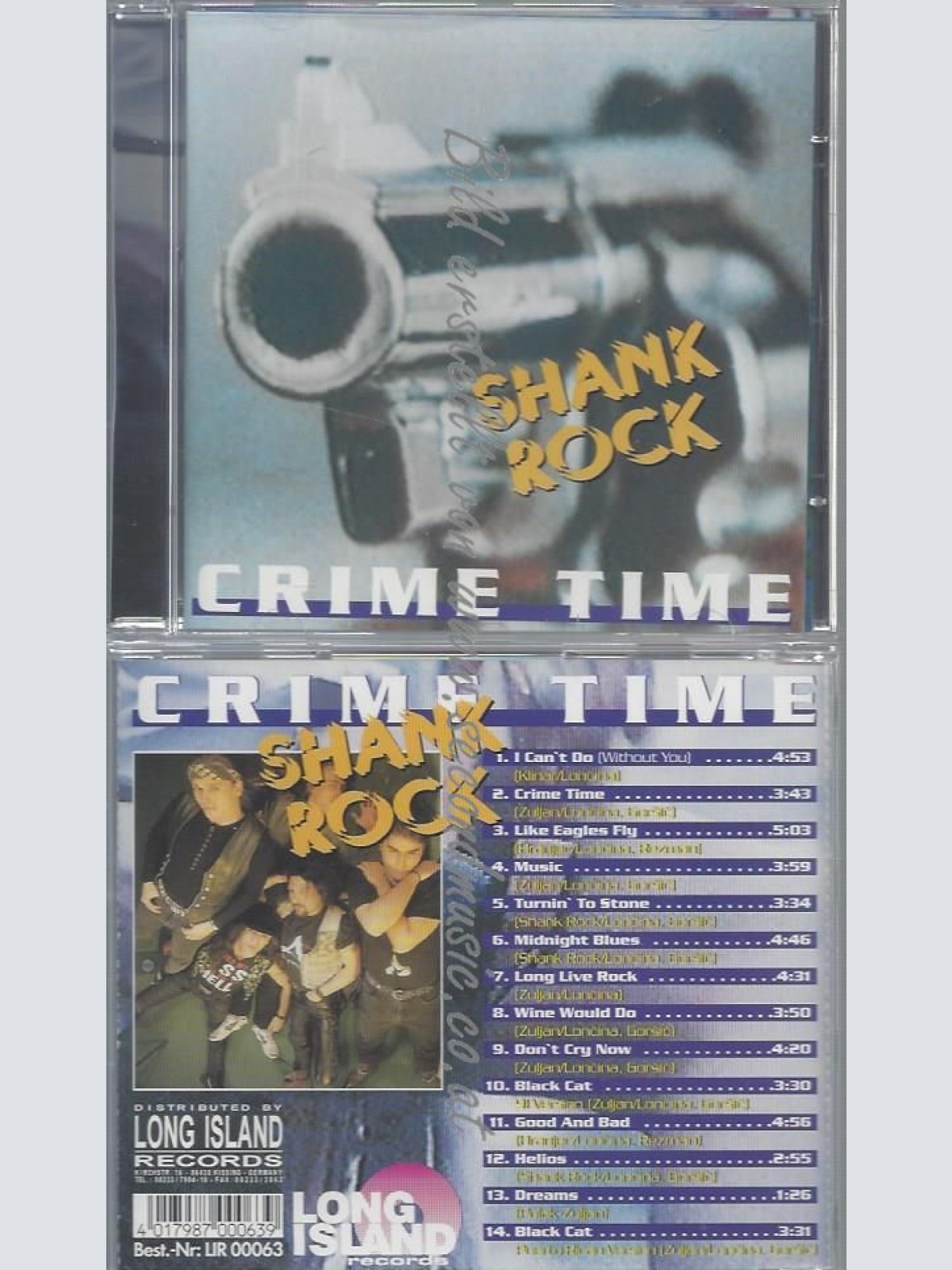CD--SHANK ROCK--CRIME TIME | IMPORT