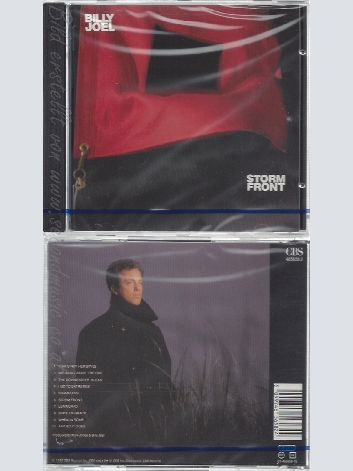 CD--NM-SEALED-BILLY JOEL -1989- -- STORM FRONT
