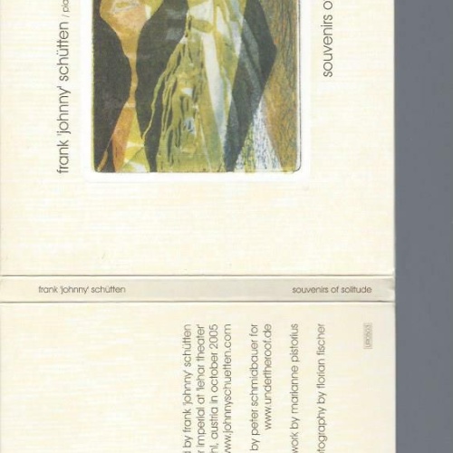 CD--  FRANK JOHNNY SCHÜTTEN SOUVENIRS OF SOLITUDE