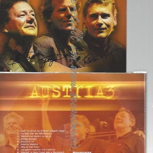 CD--AUSTRIA 3  - LIVE      WEUSD` MEI FREUND BIST - DAS BESTE