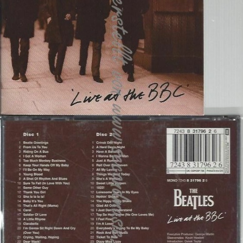CD--THE BEATLES | --LIVE AT THE BBC