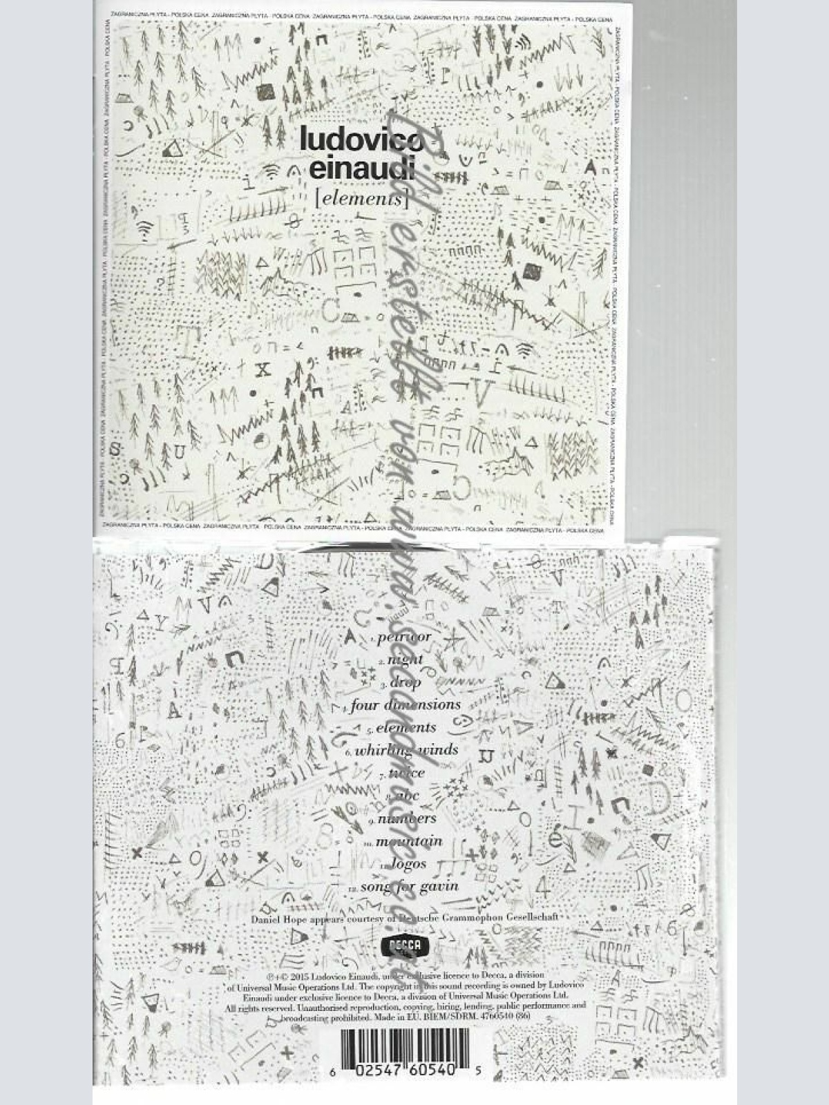 CD--LUDOVICO EINAUDI--ELEMENTS