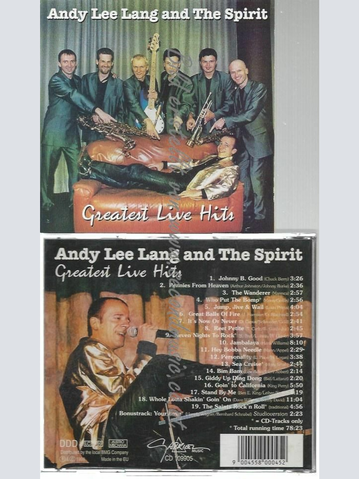 CD--LANG,ANDY LEE--GREATEST LIVE HITS