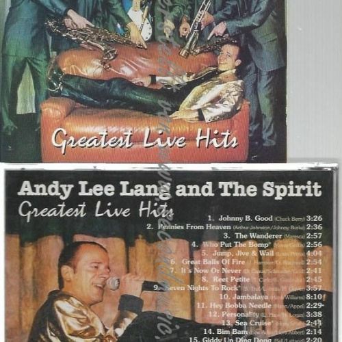 CD--LANG,ANDY LEE--GREATEST LIVE HITS