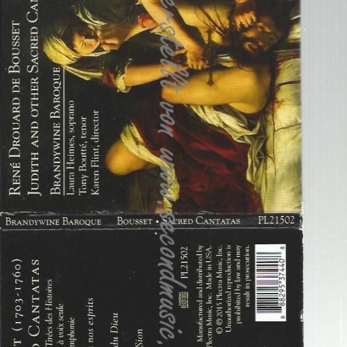 CD--BRANDYWINE BAROQUE--JUDITH AND OTHER SACRED CANTAT