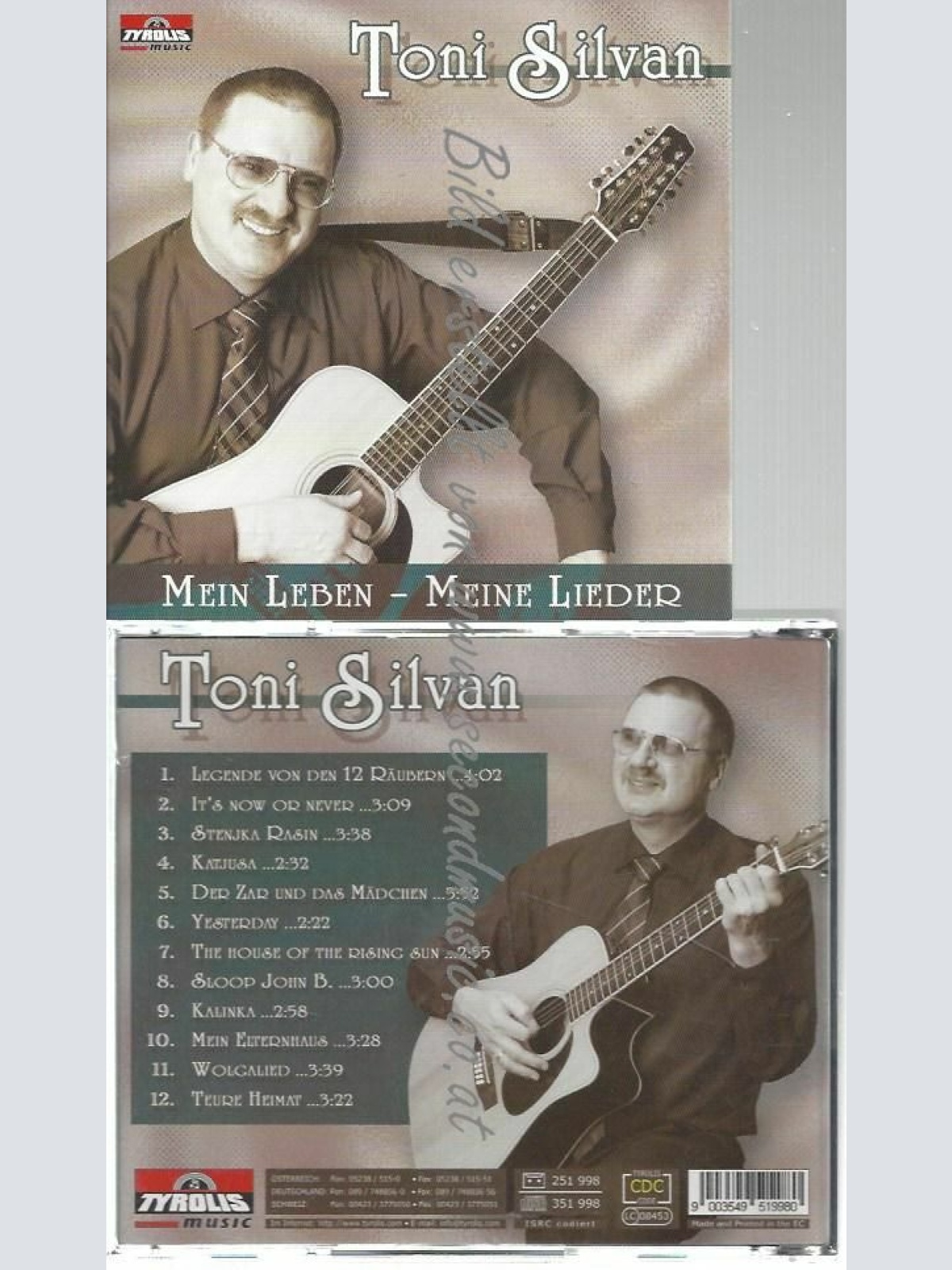 CD--SILVAN,TONI--MEIN LEBEN-MEINE LIEDER