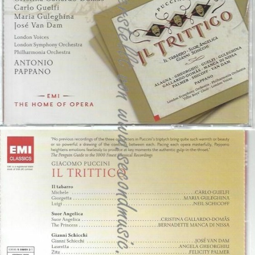 CD--PUCCINI, GHEORGHIU, ET AL. | --IL TRITTICO-4 CDs