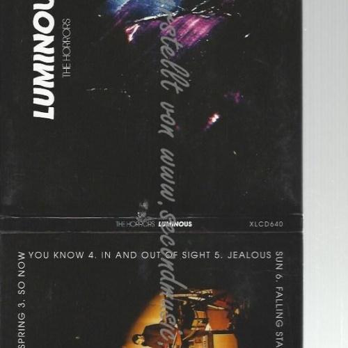 CD--THE HORRORS | --LUMINOUS