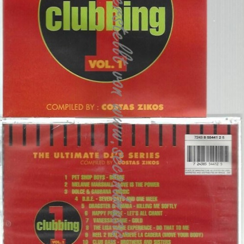 CD--VARIOUS ARTISTS--CLUBBING VOL.1