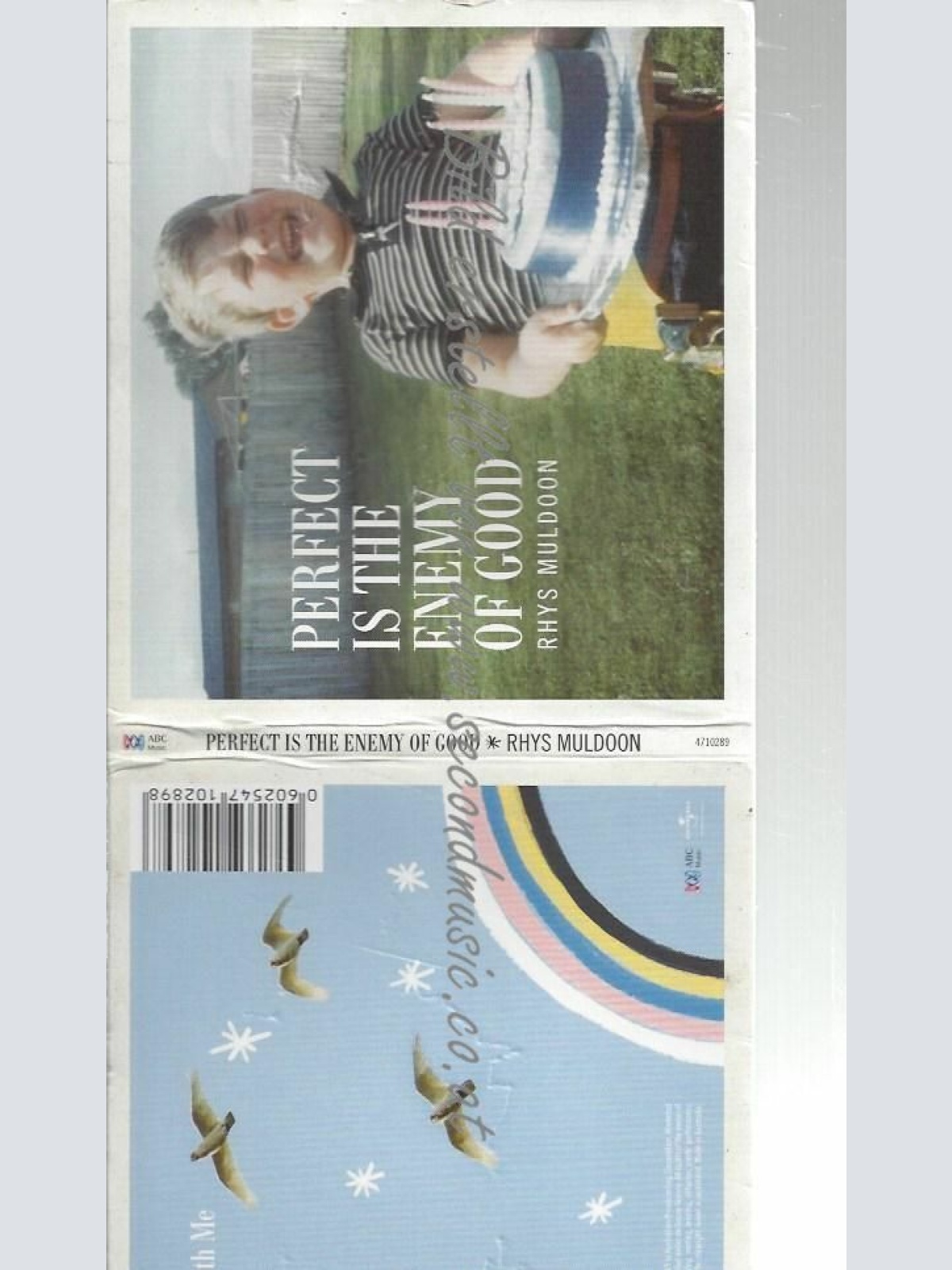 CD--RHYS MULDOON--PERFECT IS THE ENEMY OF GOOD