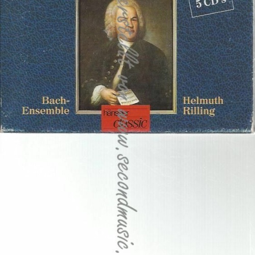 CD--RILLING, BACH COLLEG.STUTTGART, ET AL. | --SÄMTLICHE ORATORIENWERKE
