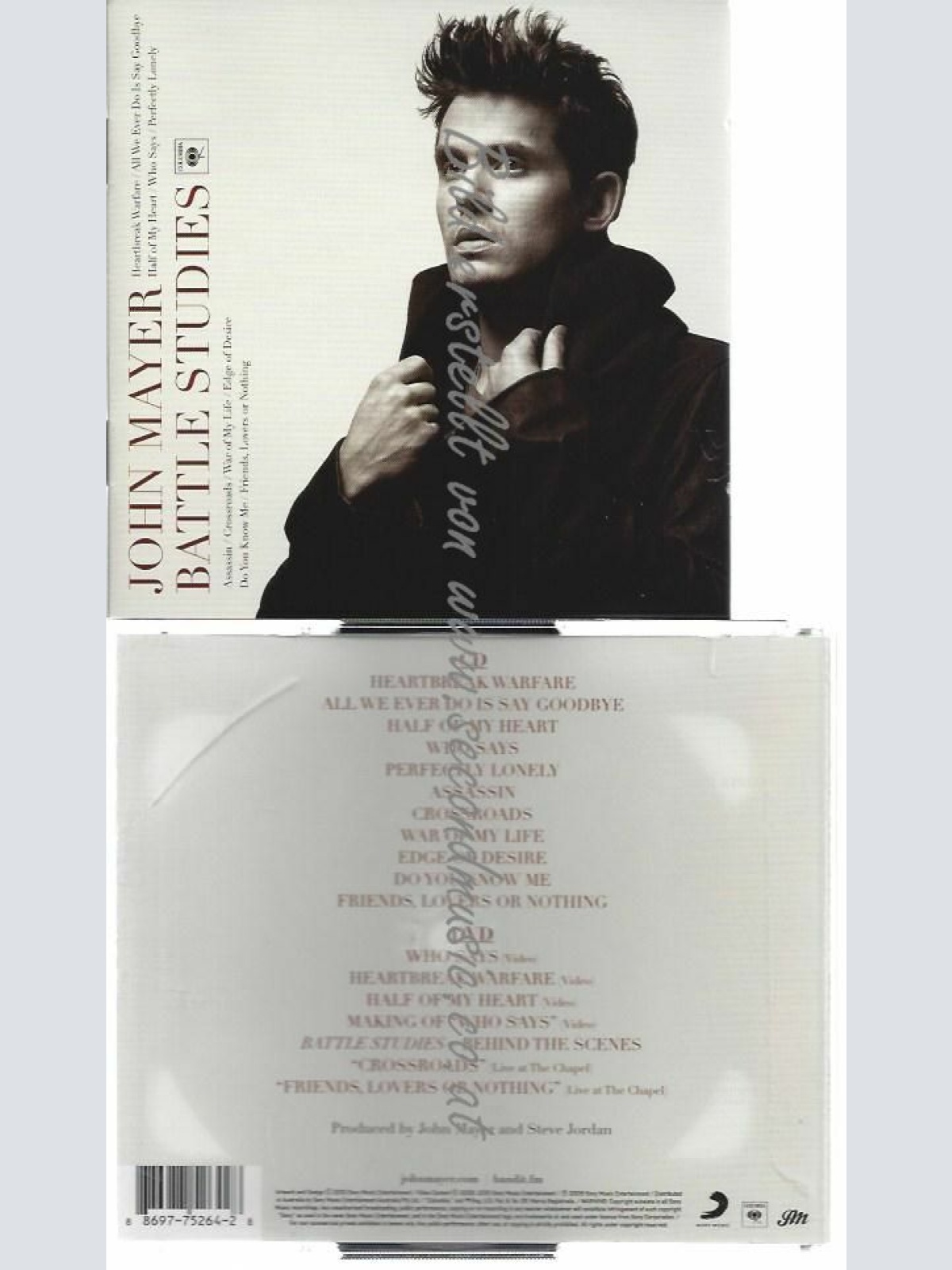 CD--JOHN MAYER--BATTLE STUDIES [DLX ED]