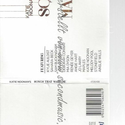 CD--VARIOUS ARTISTS--KATIE NOONAN'S:SONGS THAT MADE