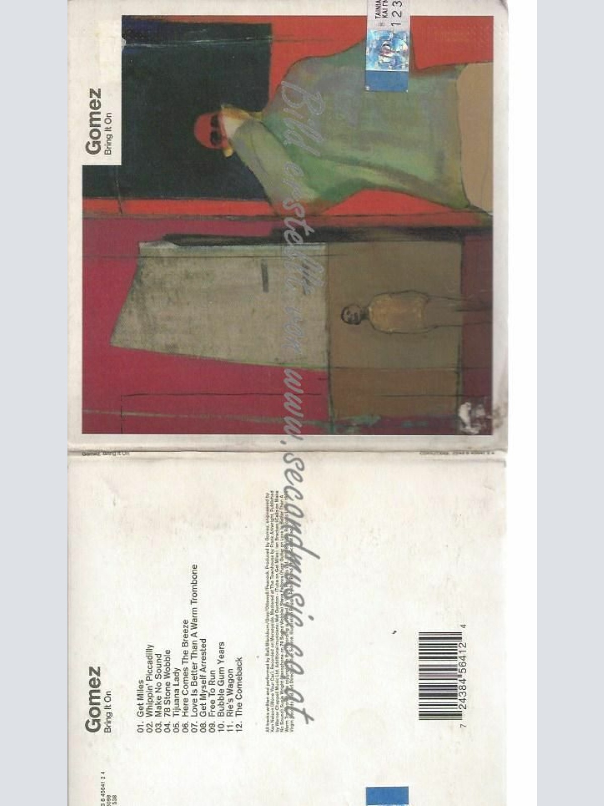 CD--GOMEZ--BRING IT ON DOWN